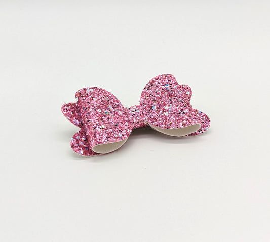 Diamond Pink Classic Bow